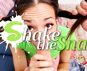 Shake the Snake - 2 Teenager Stunners Fucked Rock hard by a Bootie